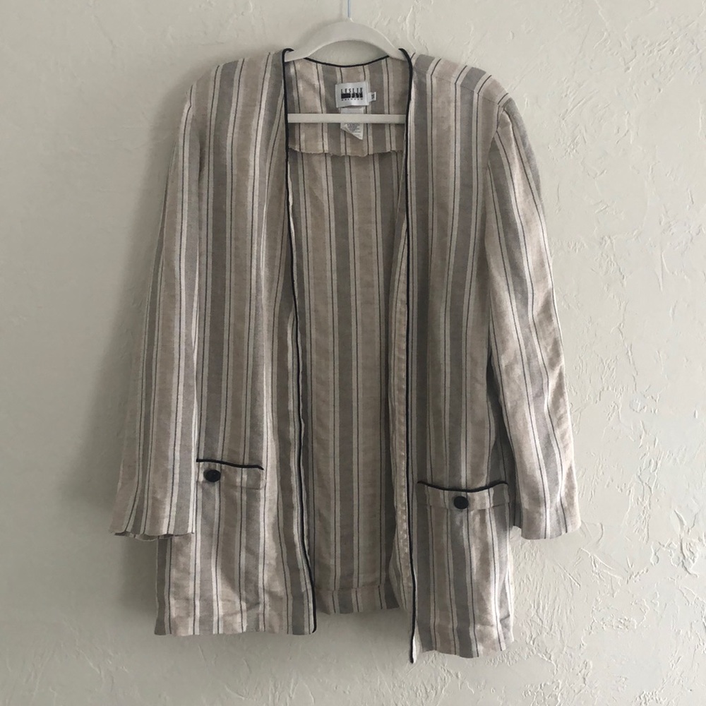 Leslie Fay Flax Jacket